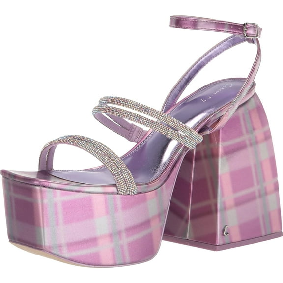 Circus NY Women's Mila Jewel Ankle Strap Platform Sandal Orchid Haze 7M
