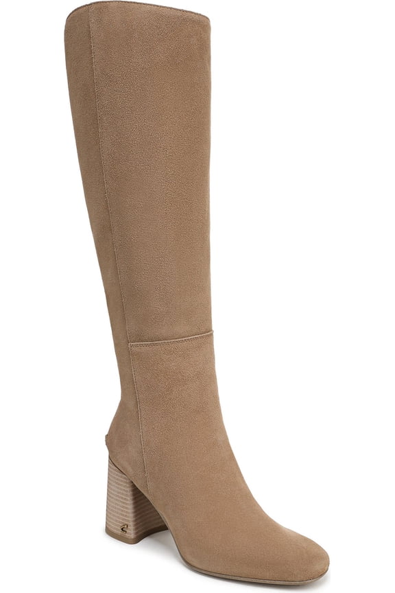 Women's Billie Knee High Boot Honeyed Oak Suede 11M