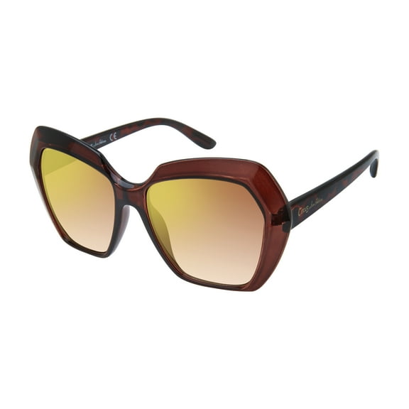 Circus NY by Sam Edelman Women's CC430 Oversized UV400 Protective Geometric Fashion Sunglasses, 54mm