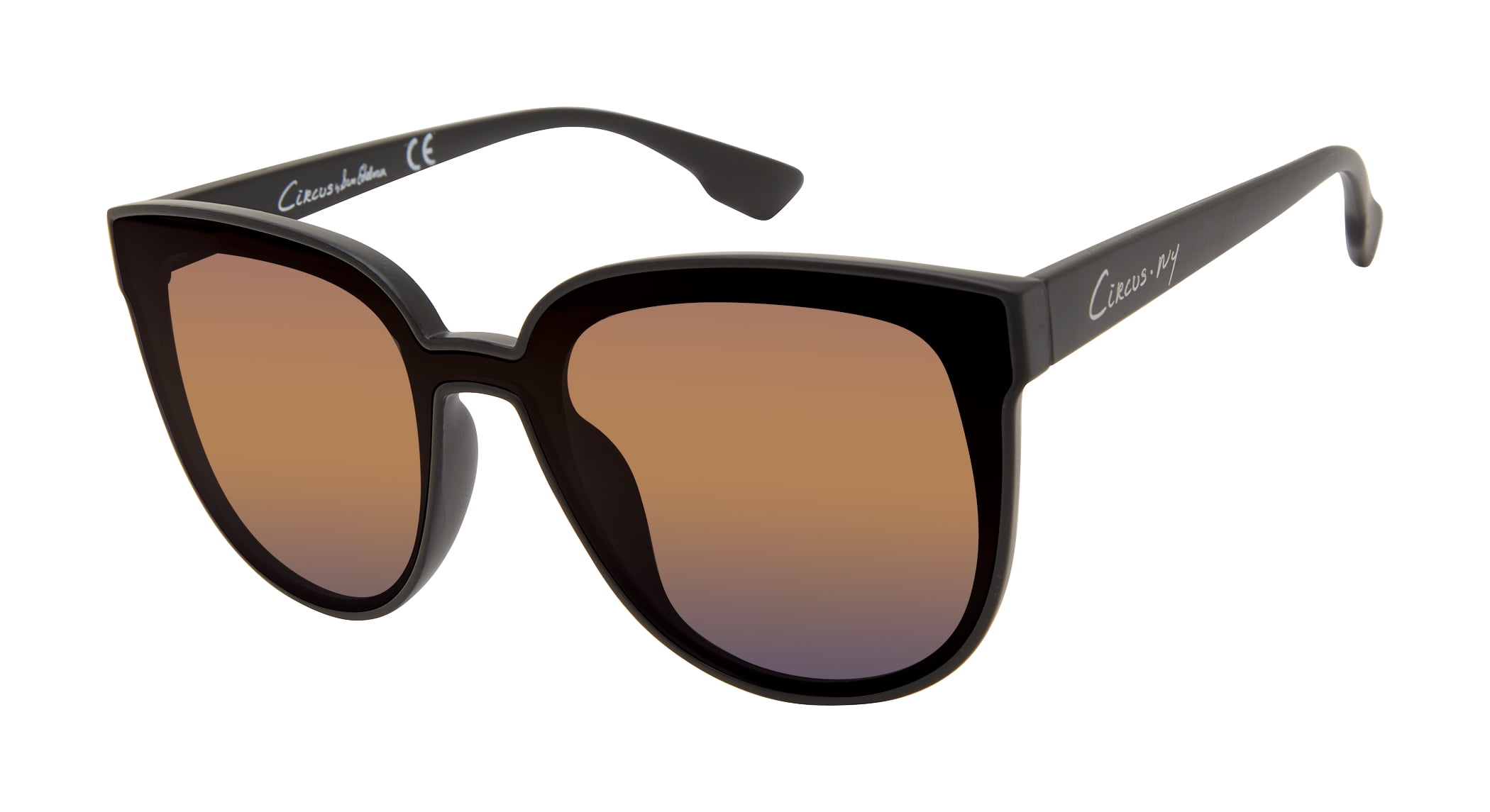 Circus NY by Sam Edelman Women's CC505 Stylish UV400 Protective Rectangular Fashion Sunglasses, 60mm