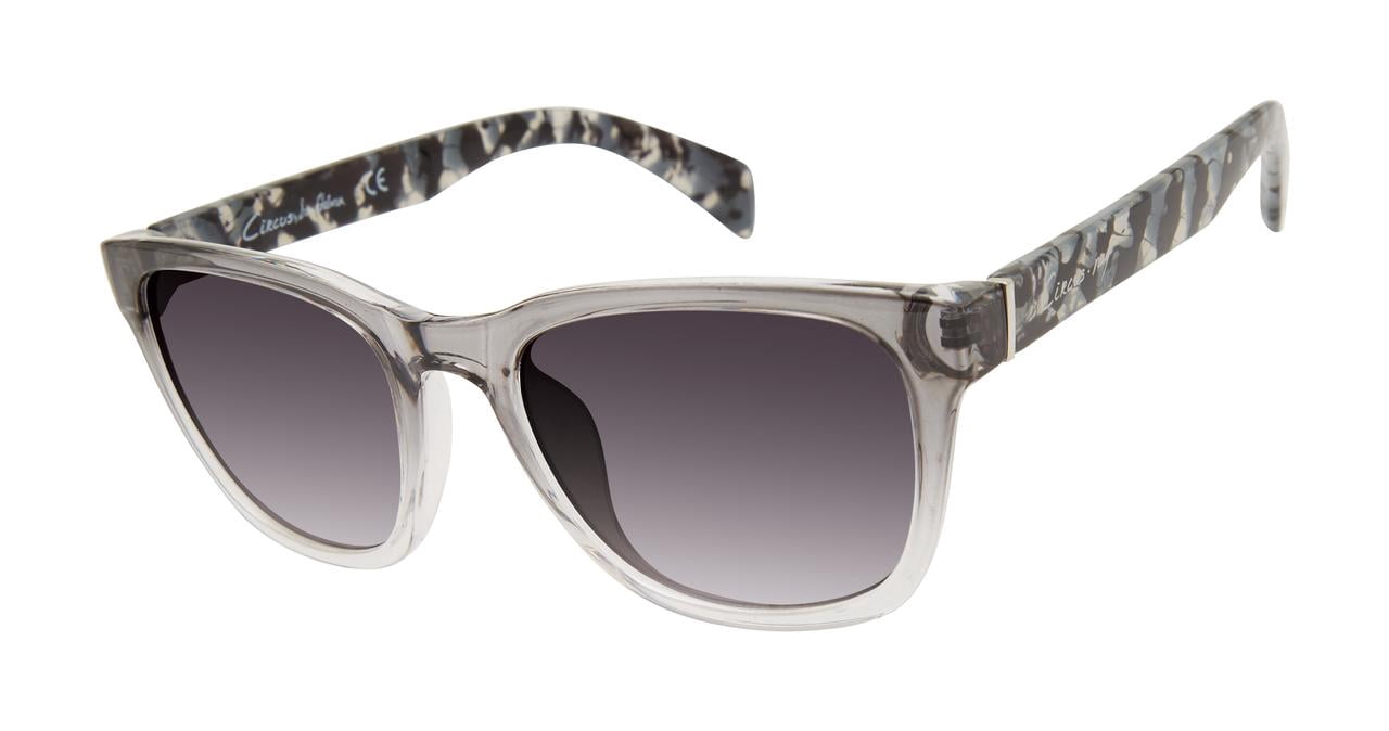Circus NY by Sam Edelman Women's CC532 Cat Eye UV400 Protective Rectangluar Fashion Sunglasses, 52mm