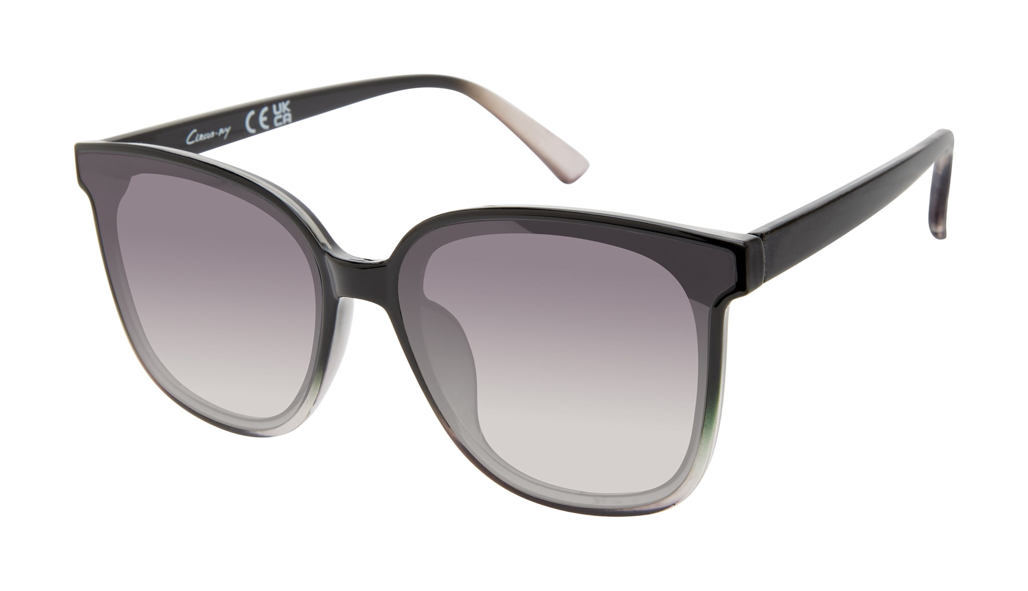 Circus NY by Sam Edelman Women's CC576 Flush Lens UV400 Protective Square Fashion Sunglasses, 60mm