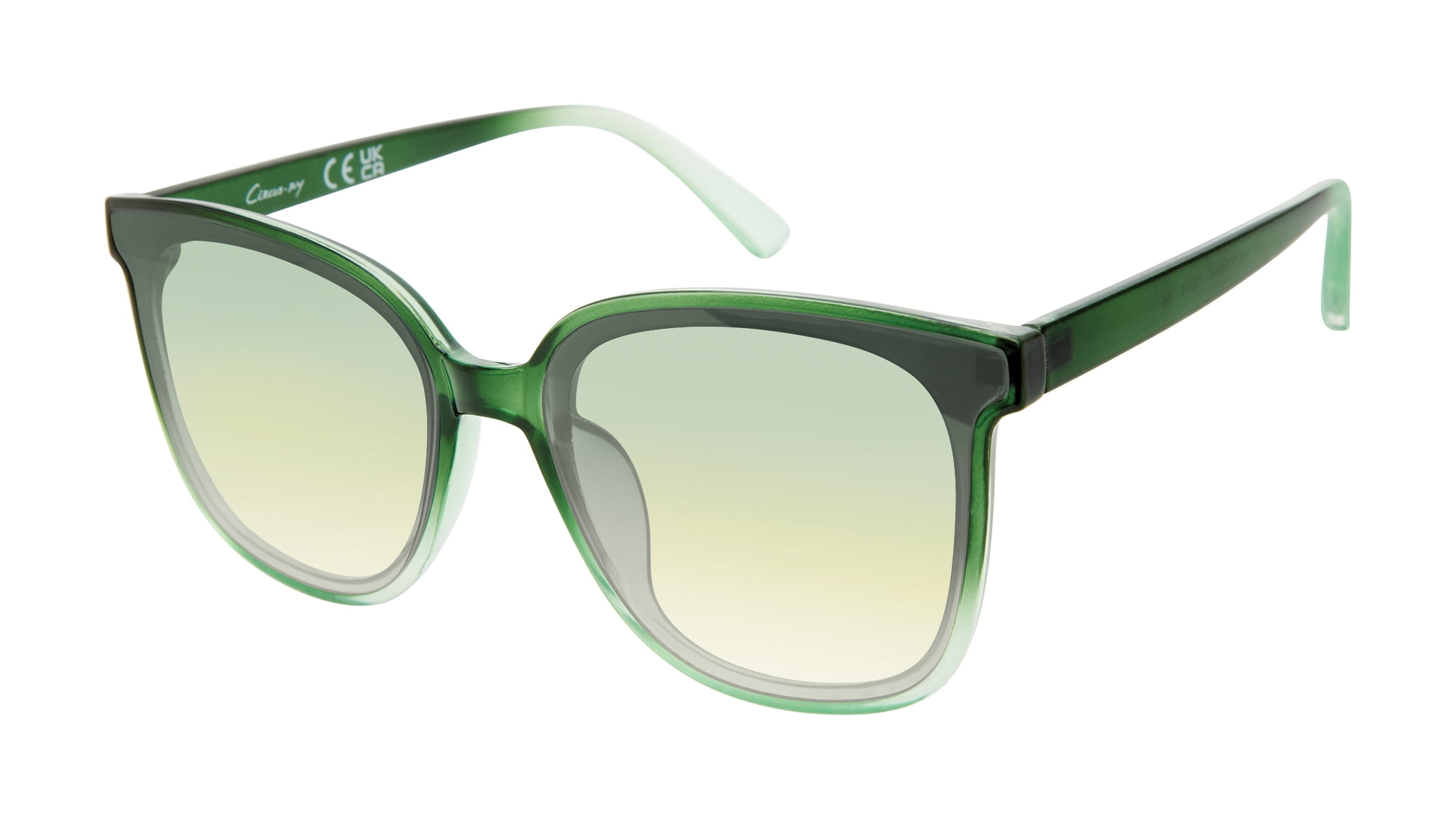 Circus NY by Sam Edelman Women's CC576 Flush Lens UV400 Protective Square Fashion Sunglasses, 60mm