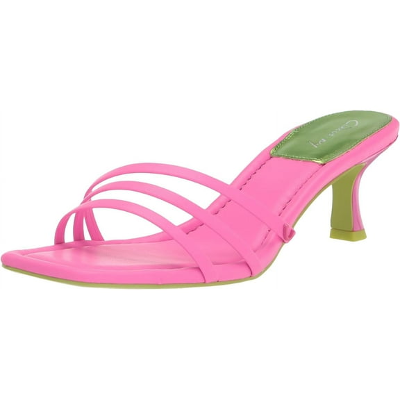 Circus NY by Sam Edelman Women's Cecily Heeled Sandal Pink Punch 6.5M