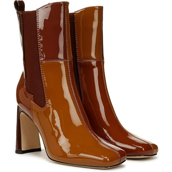 Circus NY by Sam Edelman Women's Elle Ankle Boot Spiced Cognac/Rich 9.5M