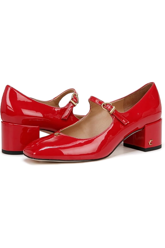 Women's Eloisa Block Heel Mary Jane Pump Riviera Red 7M