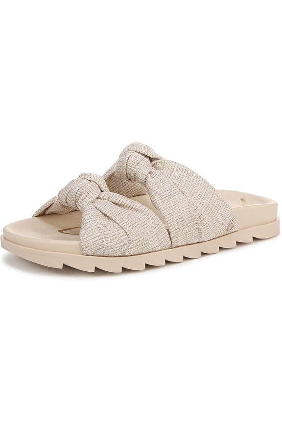 by Sam Edelman Women's Estelle Double Knotted Slide Sandal Vanilla Bean 7M