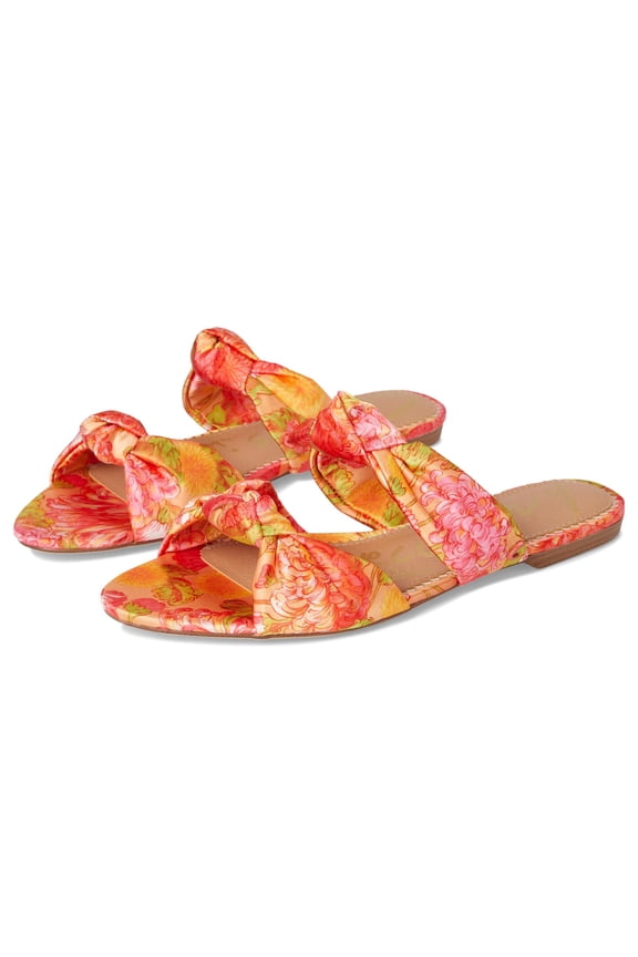 Women's Marissa Flat Sandal, Apricot Haze Multi, 8