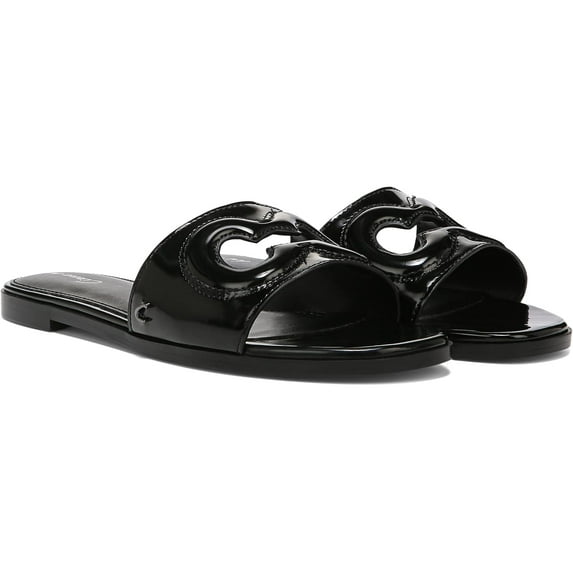 Circus NY by Sam Edelman Women's Maura Flat Sandal Black 6.5M