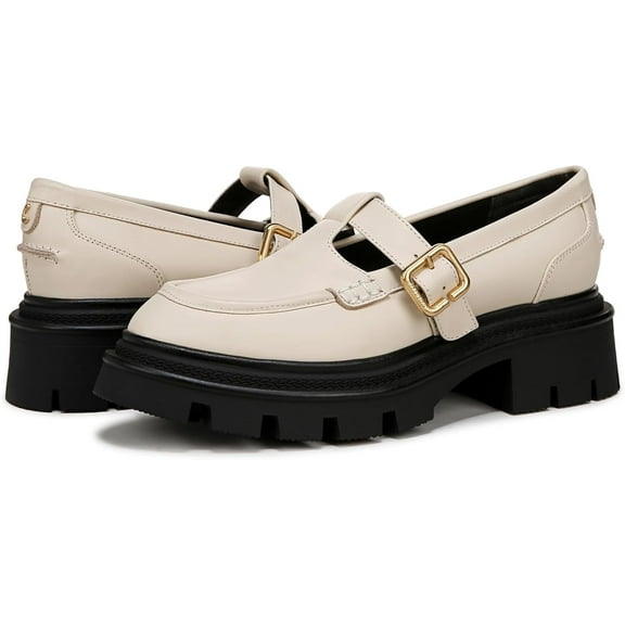 Circus NY by Sam Edelman Women's Payson Lug Sole Mary Jane Loafer Vanilla Bean 12M