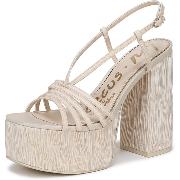 Circus NY by Sam Edelman Women's Siena Heeled Sandal Vanilla Bean 9.5M