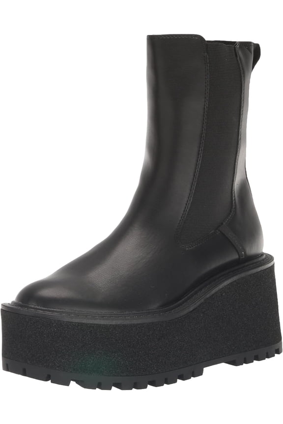 by Sam Edelman Women's Susan Chelsea Boot Black Nappa 9M