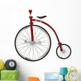 thumbnail image 1 of Circus Old Bicycle Wall Decal Mural by Wallmonkeys Peel and Stick Graphic (48 in W x 44 in H) WM124957, 1 of 4