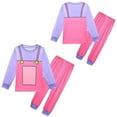 thumbnail image 1 of Clown Pajamas for Girls, 2-Piece Clown Pjs Set 3-10 Year, 1 of 7