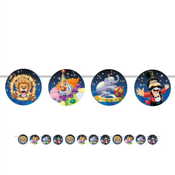 Circus Party Garland Decoration