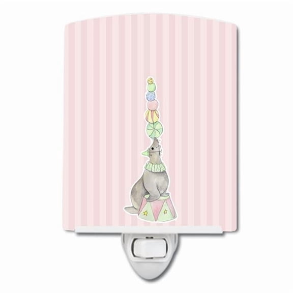Circus Seal Ceramic Night Light