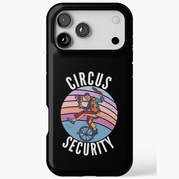 Circus Security Ringmaster Carnival Apparel Compatible Phone Case for iPhone 11 12 13 14 15 16 17 Pro Max