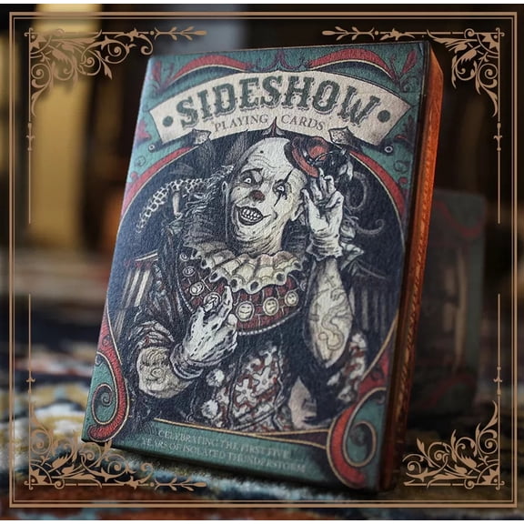Circus Sideshow Playing Cards by Marianne Larsen