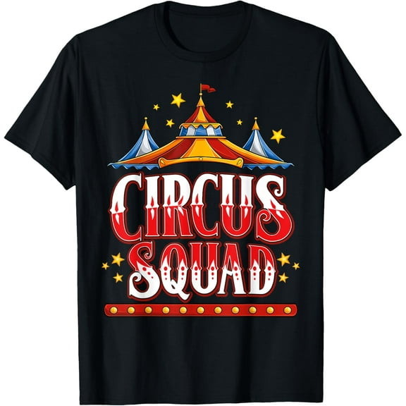 Circus Squad event Carnival staff birthday Party theme show T-Shirt