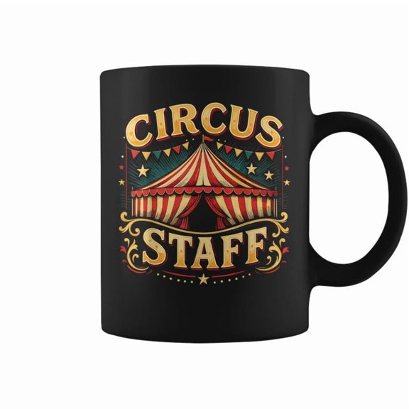 Circus Staff Matching Party Circus Crew Coffee Mugs
