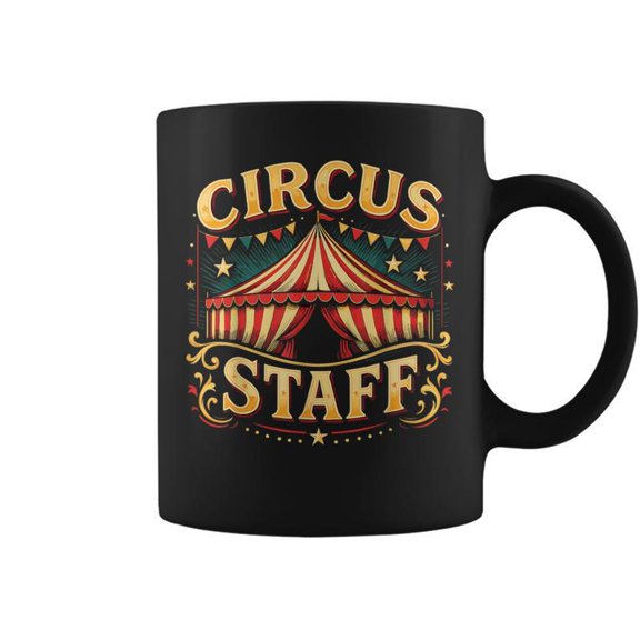Circus Staff Matching Party Circus Crew Coffee Mugs