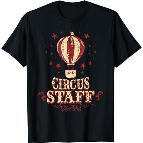 Circus Staff Shirt - Vintage Circus Shirt - Circus Staff T-Shirt