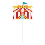 Circus Tent Cake Topper, 8.75 in, 1ct