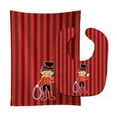 thumbnail image 1 of Circus Trainer Baby Bib and Burp Cloth, 1 of 1