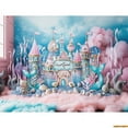thumbnail image 1 of Circus Tt With Striped Canopy Popcorn Photography Backdrops Balloons Birthday Party r Animal Photo Studio Background SD-04, 1 of 5