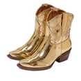 thumbnail image 1 of Circus by Sam Edelman Josephina Gold CS Pointed Toe Block Heeled Western Booties (GOLD CS, 7), 1 of 1