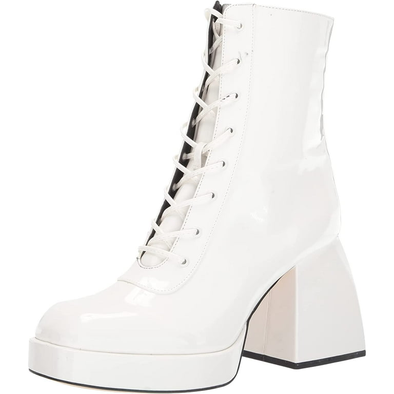 Sam edelman white patent best sale boots