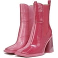 thumbnail image 1 of Circus by Sam Edelman Lauren Fuchsia Pink Snip-Toe Chelsea Squared Toe Booties (FUCHSIA/PINK, 10), 1 of 5