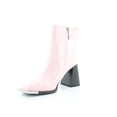 thumbnail image 1 of Circus by Sam Edelman Nessie Ballet Pink Square Toe Side Zipper Heel Ankle Boots (Ballet Pink, 6), 1 of 8