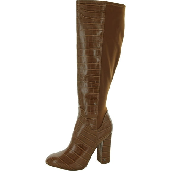 Circus by Sam Edelman Womens CLAIRMONT Block Heel Pull On Knee-High Boots