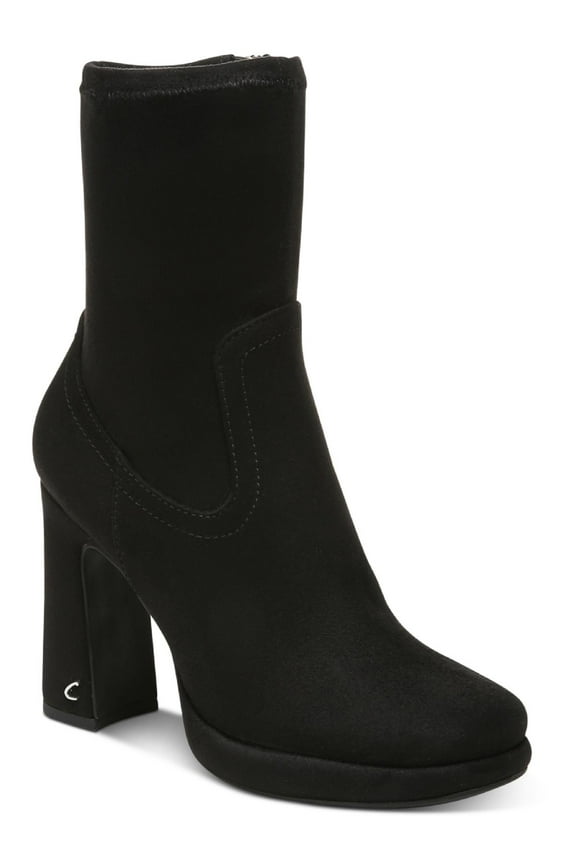 Circus by Sam Edelman Womens Francis  Microsuede Platform Ankle Boots