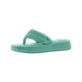 thumbnail image 1 of Circus by Sam Edelman Womens Laina Faux Fur Flip-Flops Platform Sandals, 1 of 3
