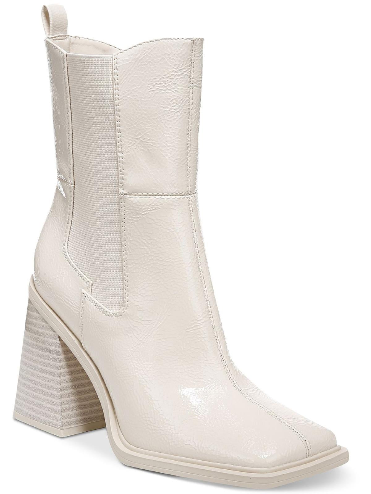 Circus by Sam Edelman Womens Lauren Two Tone Square Toe Chelsea Boots Walmart