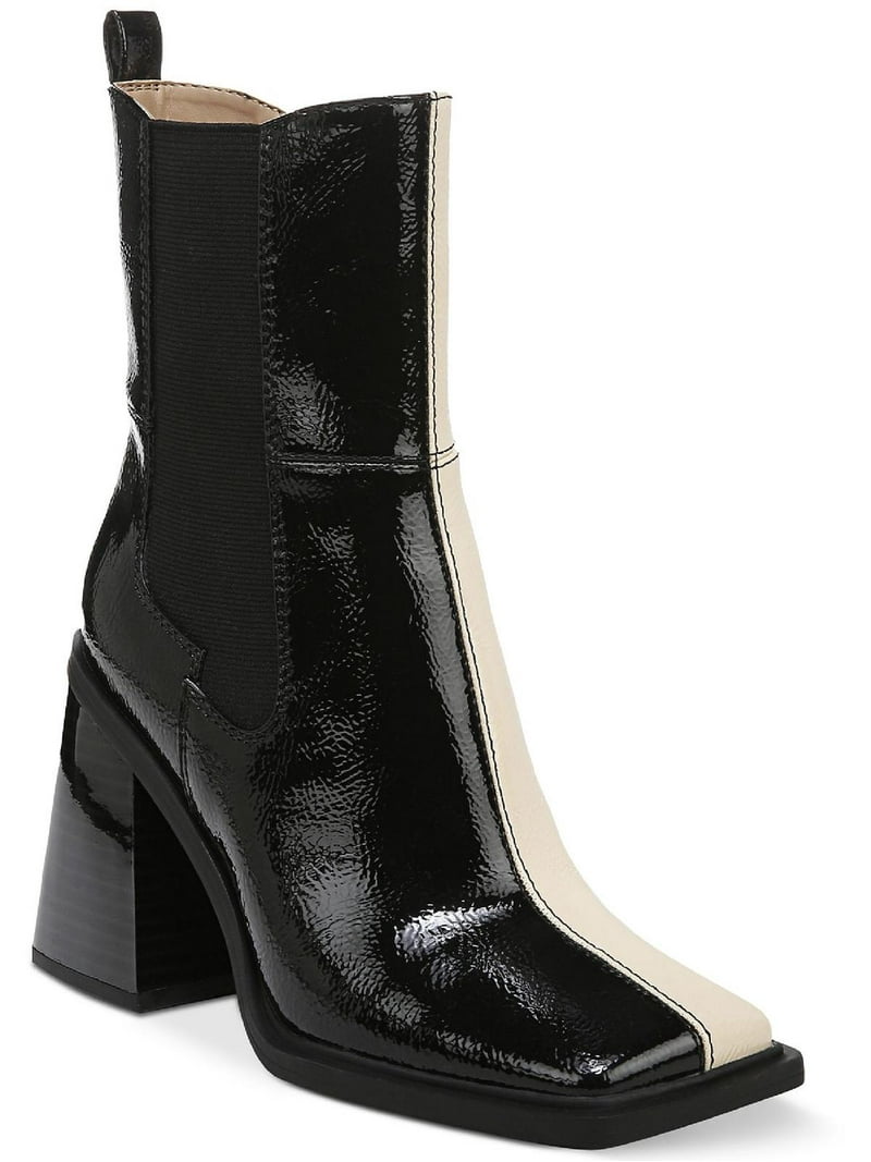Bottes Cavalières Sam Edelman Paxton - Cuir Noir - Talon Bloc - Taille 6.5 US - Neuf