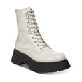 thumbnail image 1 of Circus by Sam Edelman Womens Lolita Combat & Lace-up Boots Gray 6.5 Medium (B,M), 1 of 3