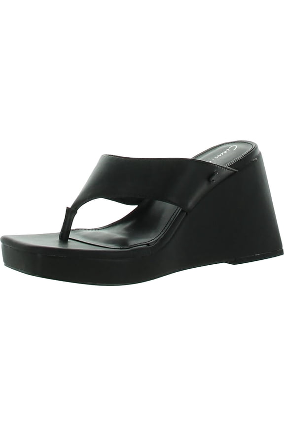 Circus by Sam Edelman Womens Moira Wedge Thong Platform Sandals