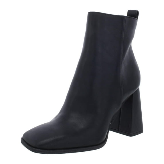 Circus by Sam Edelman Womens Pascha Faux-Leather Square Toe Mid-Calf Boots