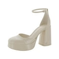 thumbnail image 1 of Circus by Sam Edelman Womens Rosa Patent Ankle Strap Platform Heels, 1 of 3