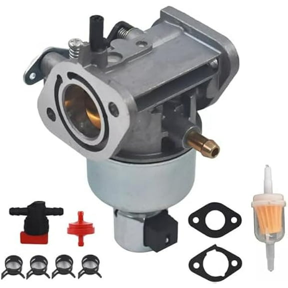 Cirecsiy Carburetor for Kawasaki FS600V FR600V V-twin engines, replaces 15004-0815 15004-0827 15004-0822, compatible carb with gasket set, commercial-grade fueling for zero-turn and lawn tractors
