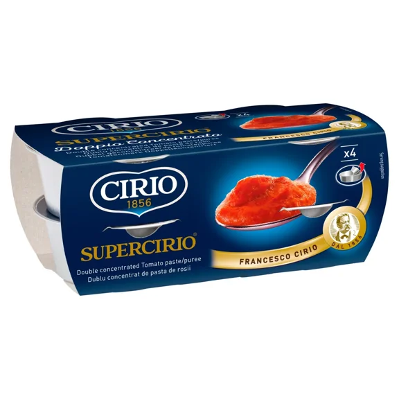 Cirio Individual Pots Of Italian Tomato Puree - 4 x 70g