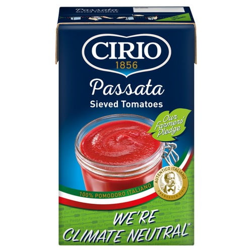 Cirio Passata Sieved Italian Tomatoes 500g, British Import (Pack of 3)