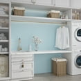 thumbnail image 1 of Cirkel 11.46 in. x 12.4 in. Matte Blue Porcelain Mosaic Wall and Floor Tile (9.87 sq. ft./case) (10-pack), 1 of 6