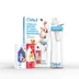Cirkul 22 oz Plastic Water Bottle Starter Kit with Blue Lid and 2 Flavor Cartridges Pack of 6