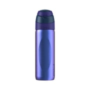 Cirkul 26oz StrawSip Flip Bottle, Chameleon Purple Green Stainless Steel