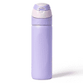 thumbnail image 1 of Cirkul 26oz StrawSip Flip Water Bottle, Stainless Steel, Double Wall Insulated, Daydream (Lilac), 1 of 12