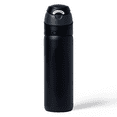 thumbnail image 1 of Cirkul 26oz StrawSip Flip Water Bottle, Stainless Steel, Double Wall Insulated, Onyx (Black), 1 of 12